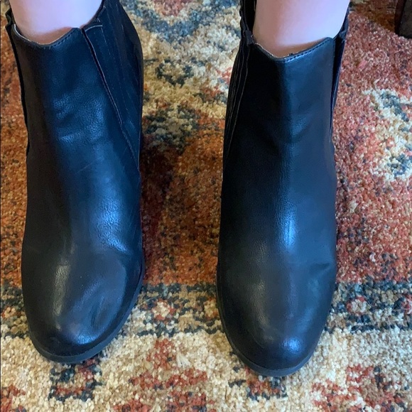 Madden Girl Black Booties - Picture 3 of 5